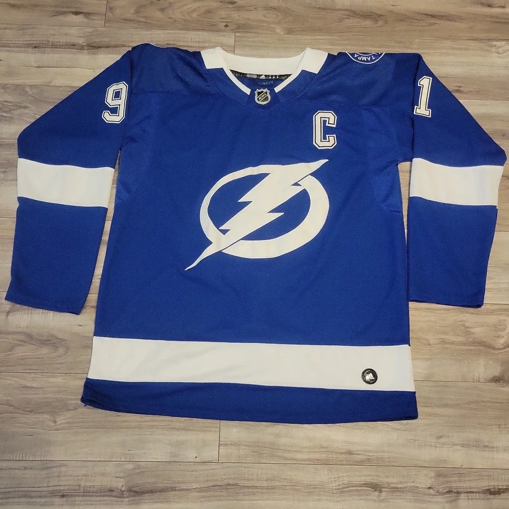 Steven Stamkos Tampa Bay Lightning NHL Hockey Jersey Adidas Mens 56 (50 Actual)